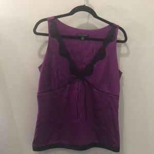 Silk and lace camisole